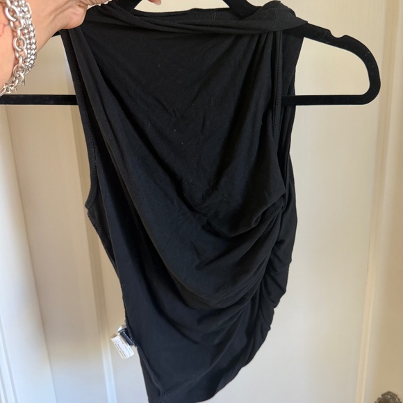 Black Twisted Top - Picture 1 of 4